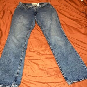 Old Navy Blue Flare Wide Leg Jeans